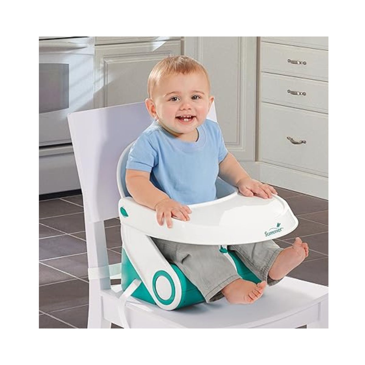 Asiento de bebe elevador plegable